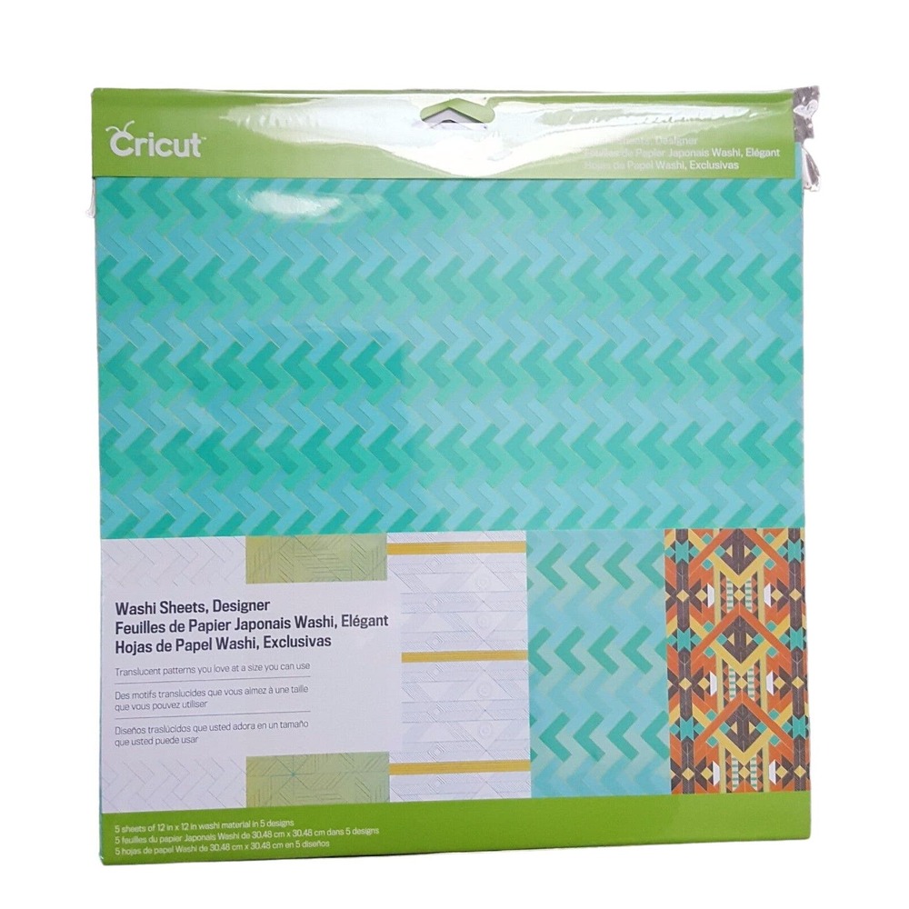 Cricut Washi Sheets 5 pack Designer